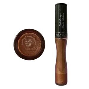 Revlon Colorstay Mineral Lipglaze 530 Infinite Rose Lip Gloss Factory SEALED HTF